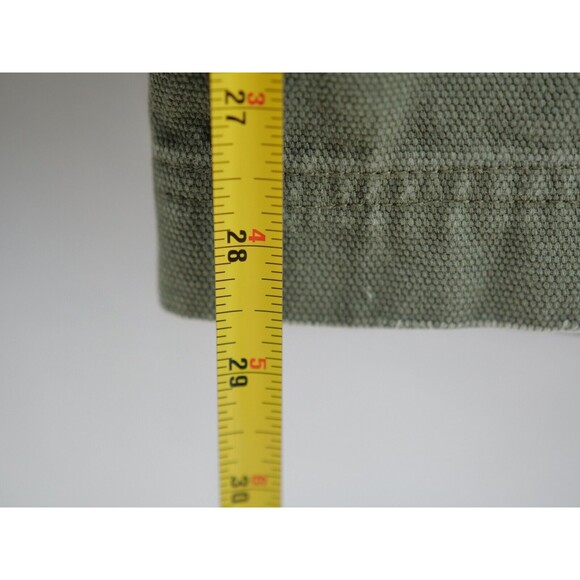 DULUTH TRADING Heavy Canvas Cargo Pants Mens 38x30 Work Utility Green - Picture 8 of 14